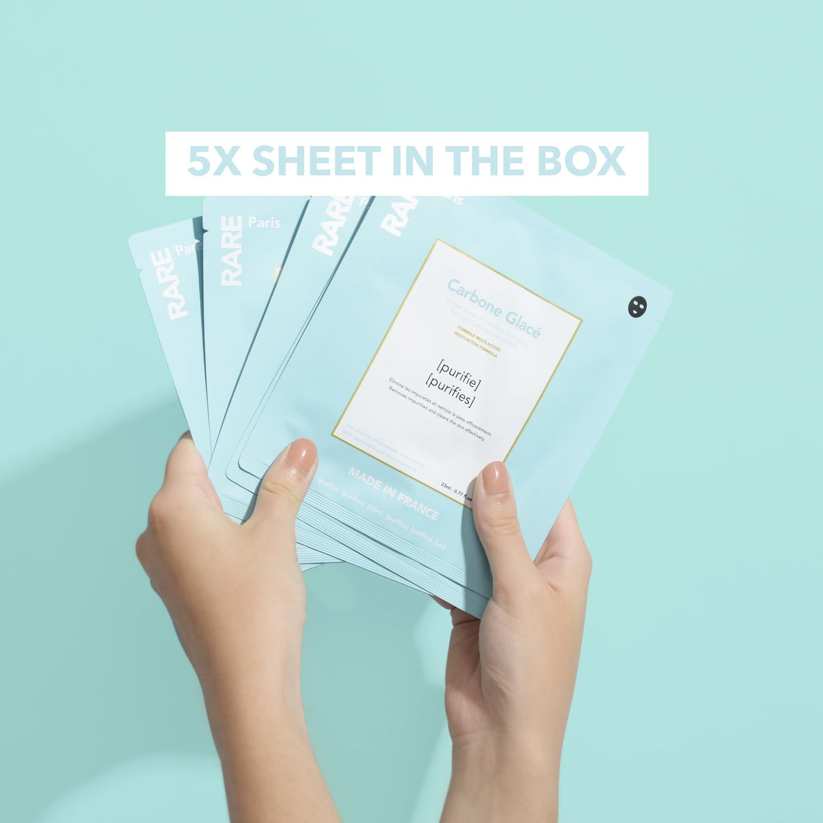 Carbone Glacé | Purifying & Detoxifying Sheet Face Mask