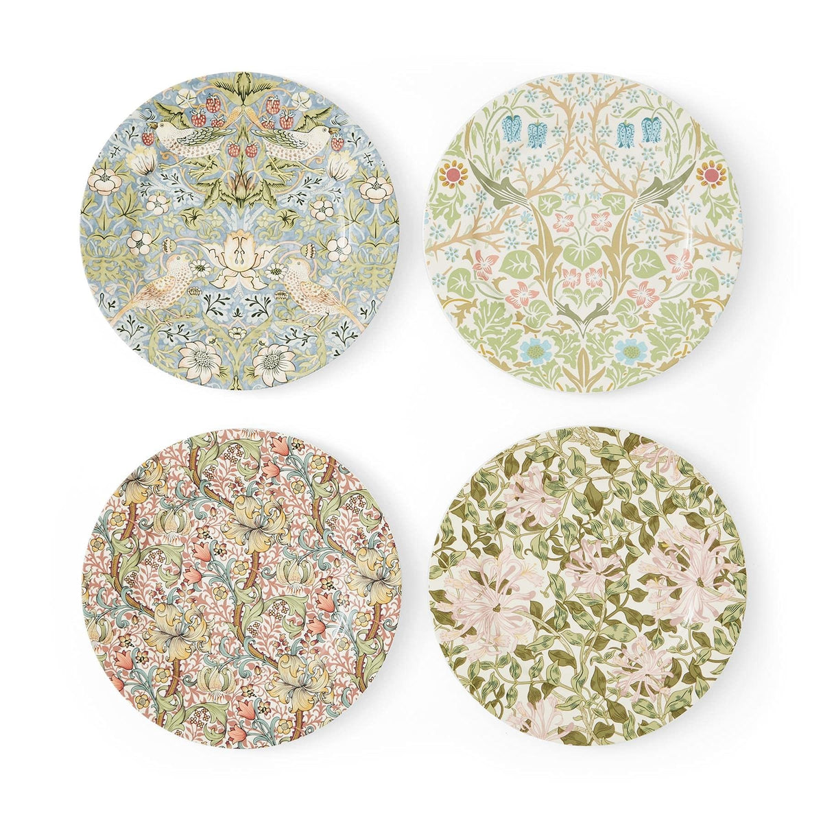 Morris & Co. Mix & Match Dessert Plates | Set of 4