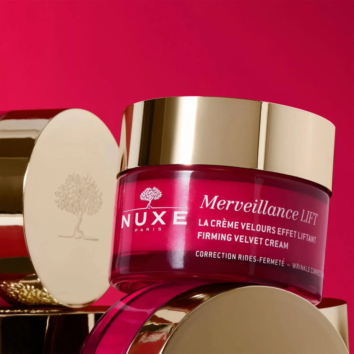 NUXE Merveillance Lift Velvet Cream - Smoothing & Firming Vegan Cream with Wrinkle Correction, 1.7 Oz