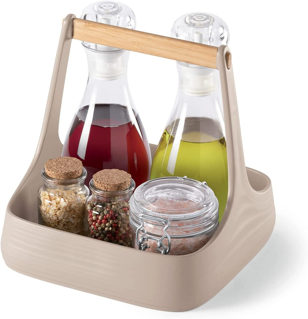 Guzzini Table Caddy Organizer All-Together Outdoor & Indoor  | Milk White