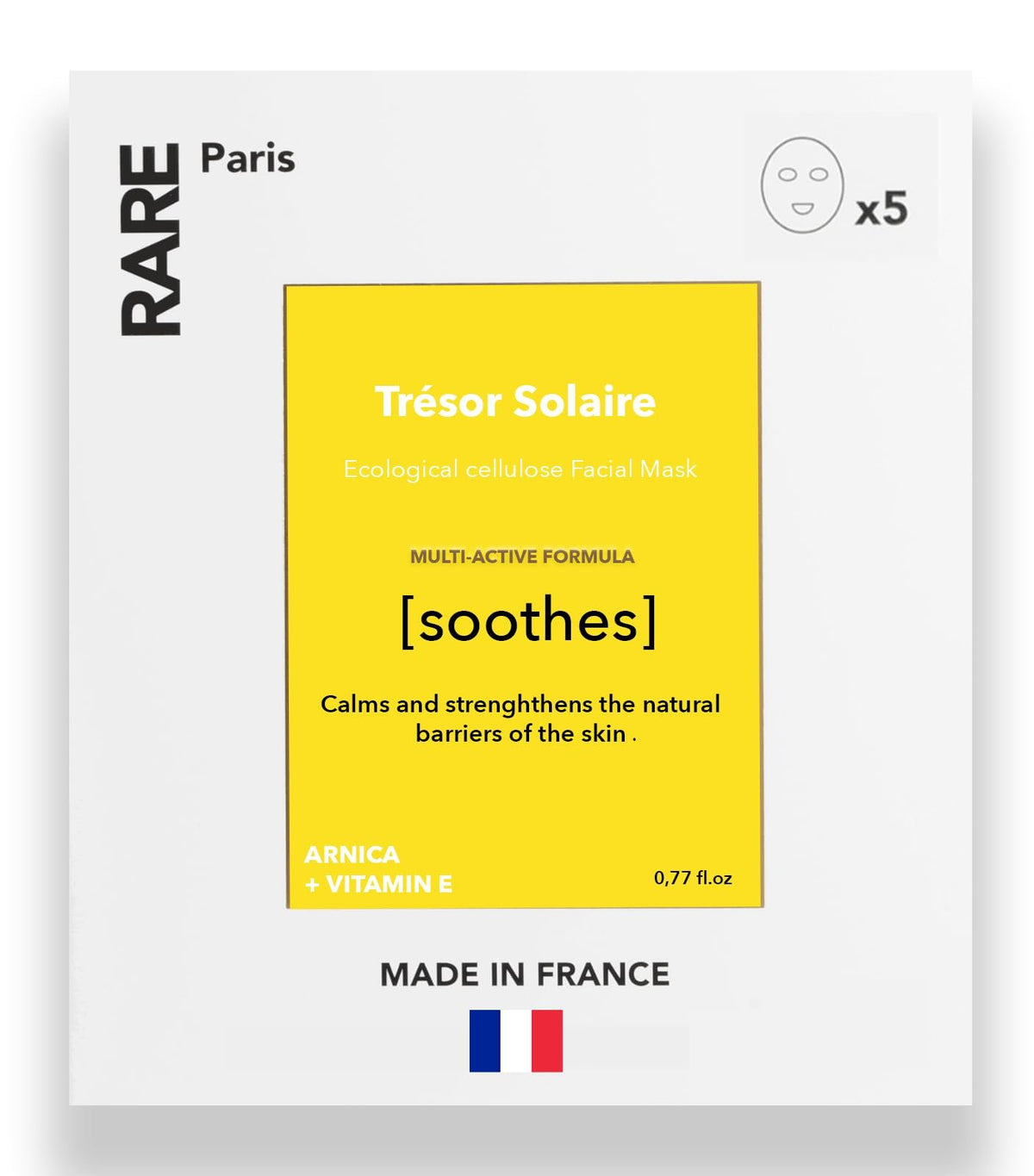 Trésor Solaire | Nourishing & Soothing Sheet Face Mask