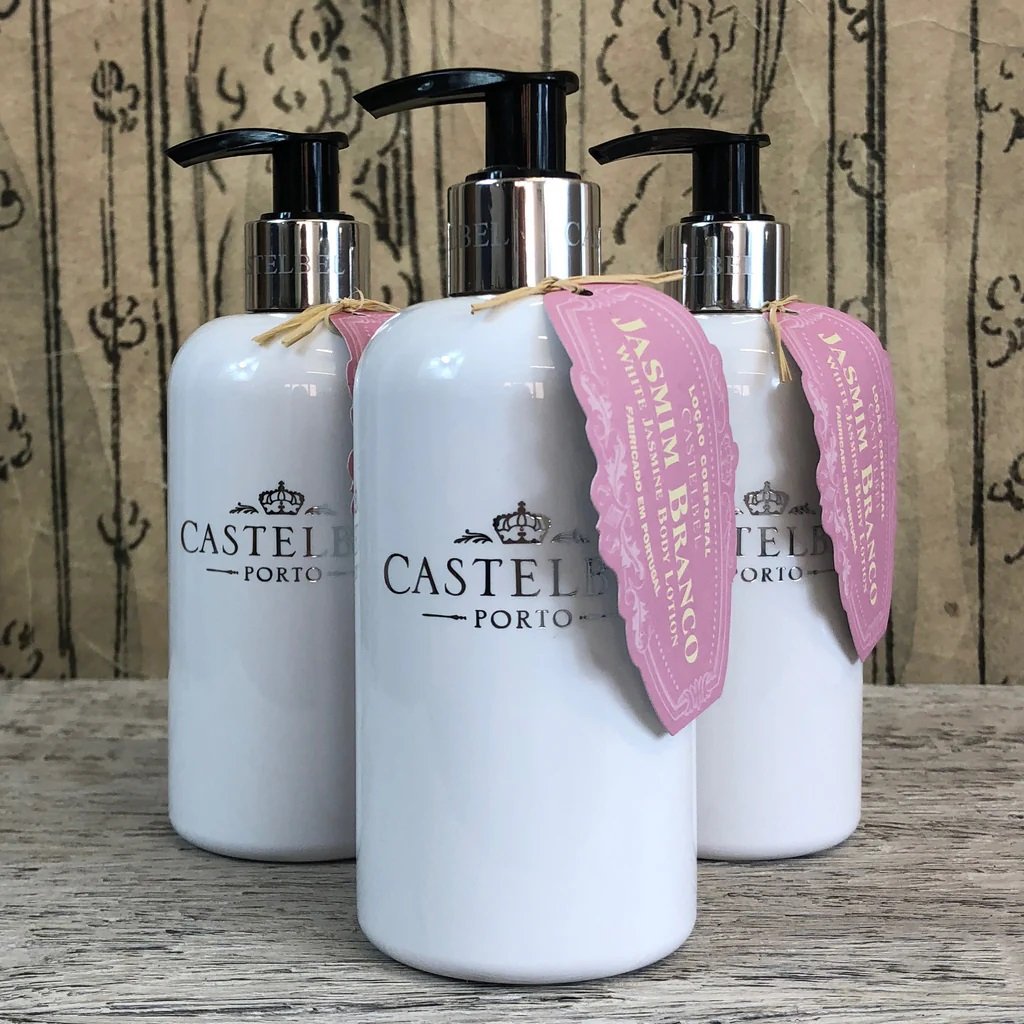 Castelbel White Jasmine Body Lotion with Shea & Cocoa Butter | Floral Fragrance