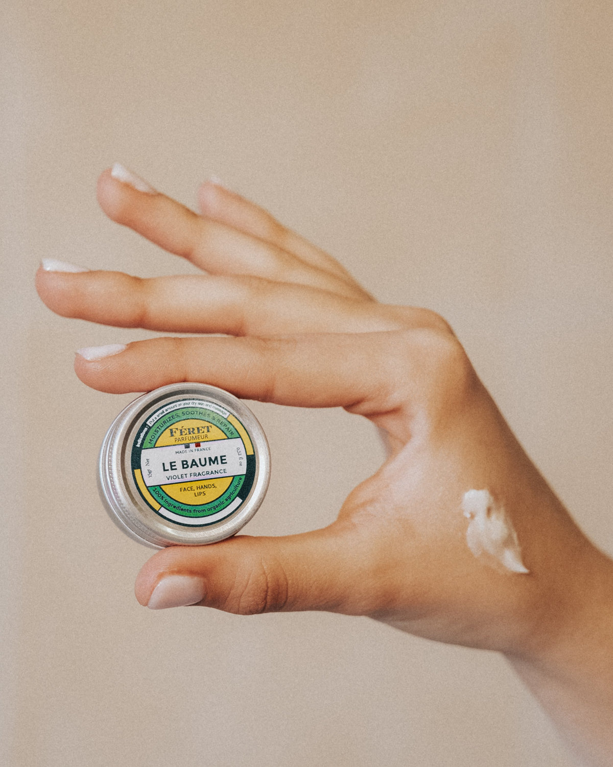 Feret Parfumeur- Multi-Purpose Balm & Lip Balm - Violet Fragrance 15g/0.52 floz