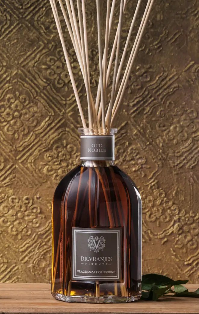 Luxury Reed Diffuser in a Glass Bottle | Oud Nobile (sizes available)