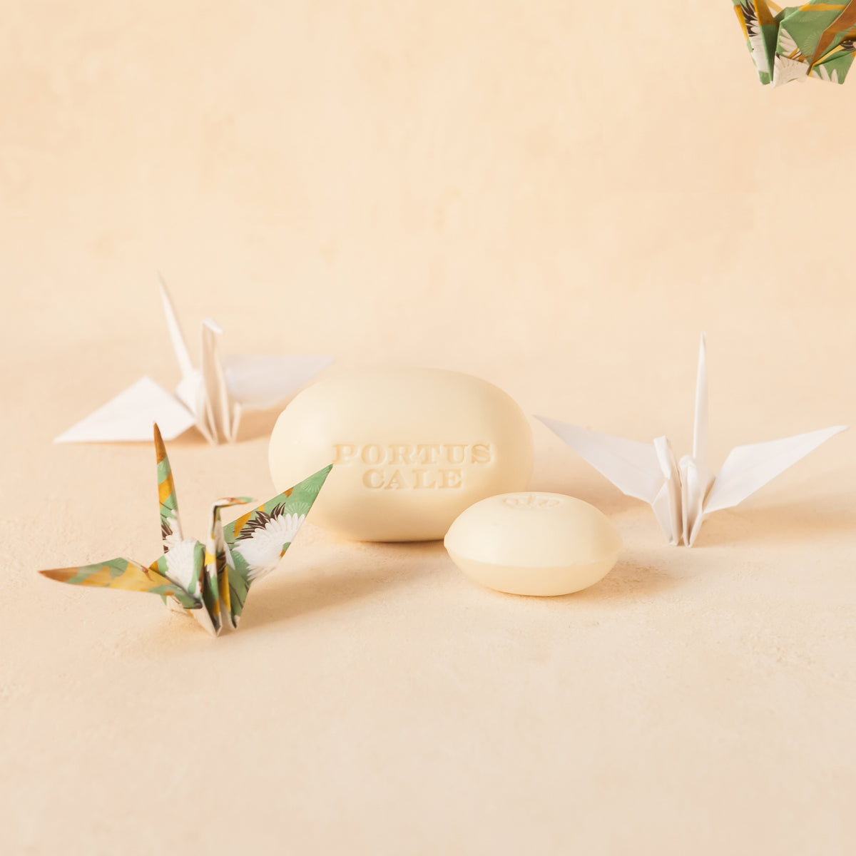 Portus Cale White Crane Luxury Bar Soap | Yuzu, Vetiver & Citrus