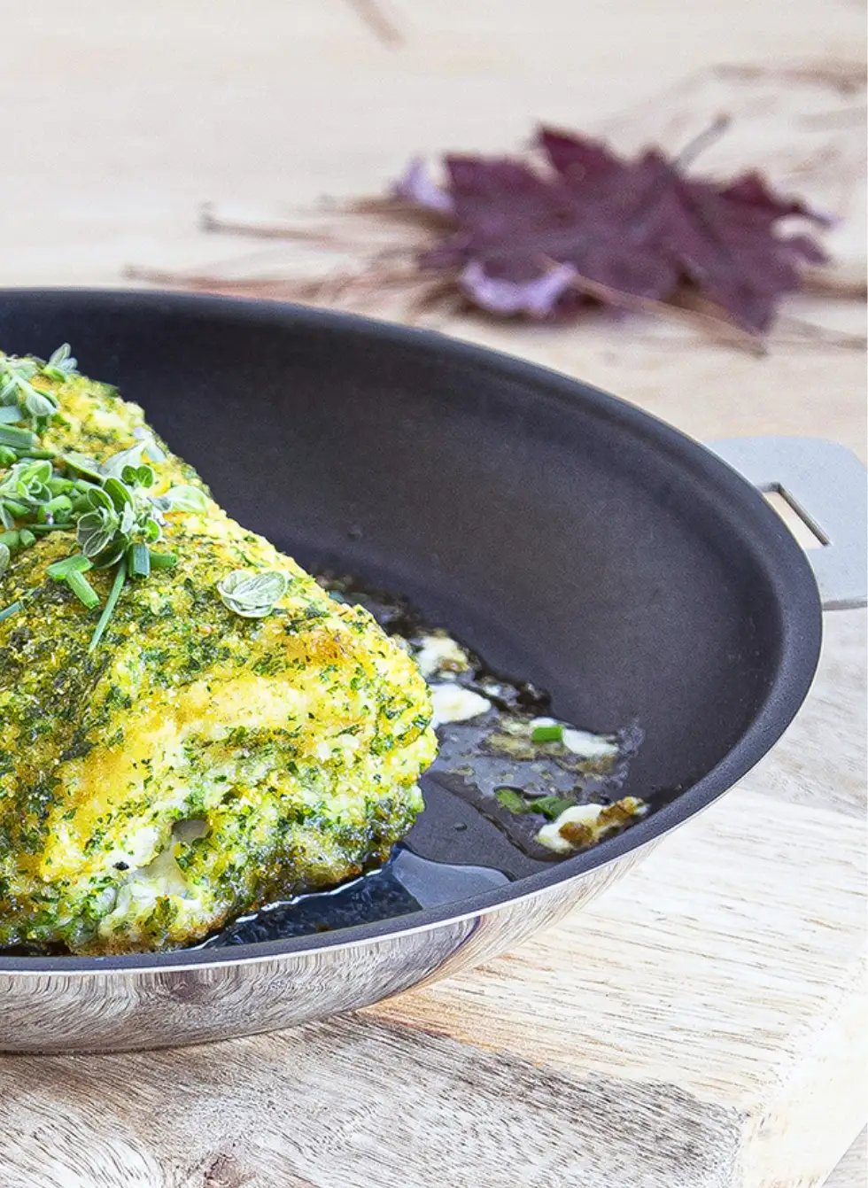 Cristel Strate Frying Pan with Detachable Handle System