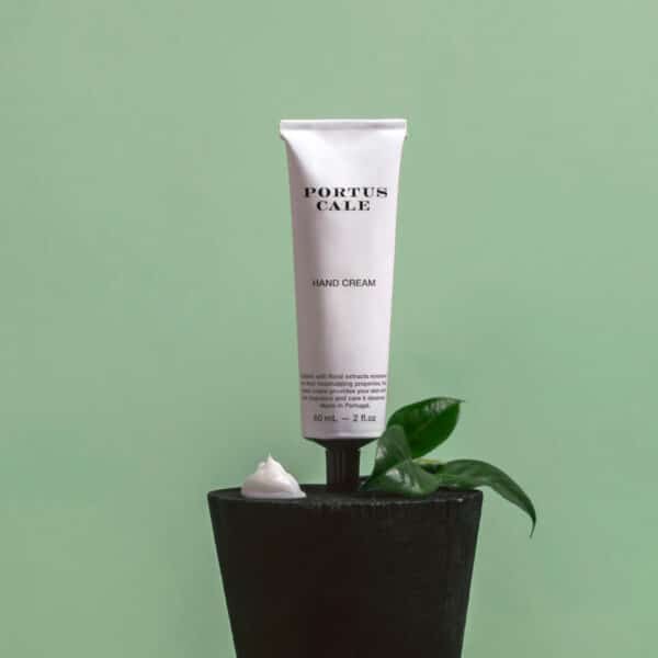 Portus Cale White Crane Scented Hand Cream Lightweight Texture | Yuzu, Vetiver & Mandarin
