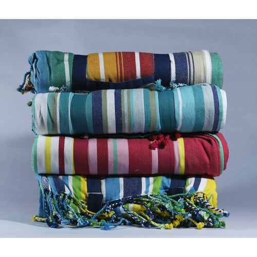 Outdoor Blanket with Fringes and Strap - Home Decors Gifts online | Fragrance, Drinkware, Kitchenware & more - Fina Tavola