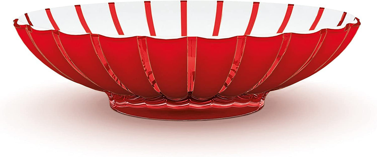 Grace Centerpiece Serving Platter | Red | 12"D