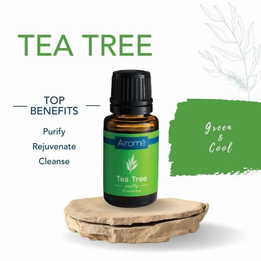 Airomé Essential Oil Basic Set, Six (10 ml each) Therapeutic-Grade Essential Oils | Eucalyptus, Lavender, Lemongrass, Orange, Peppermint, Tea Tree