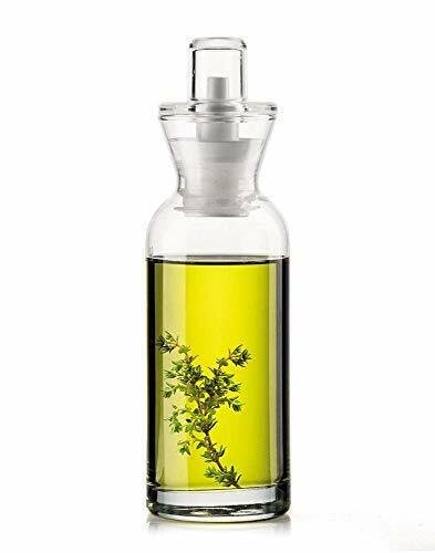 Cruet Perfect Dressing Preparation Oil & Vinegar Clear Bottle