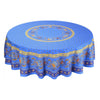 Lisa Blue Coated Tablecloth - Home Decors Gifts online | Fragrance, Drinkware, Kitchenware & more - Fina Tavola