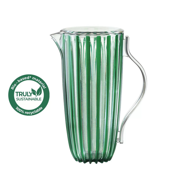 Dolcevita Outdoor Pitcher With Lid | Emerald
