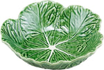 Bordallo Pinheiro Cabbage Green Large Serving Bowl