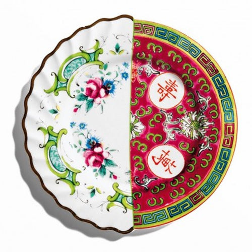 Hybrid Eudossia Salad Plate Porcelain (Set of 2) Multicolor - Home Decors Gifts online | Fragrance, Drinkware, Kitchenware & more - Fina Tavola