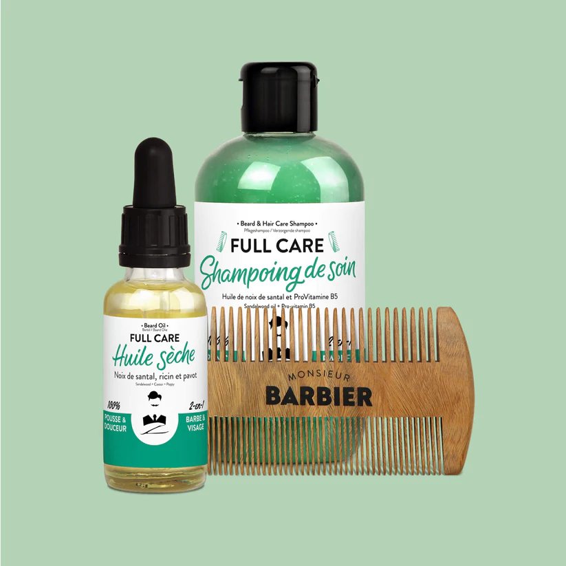 THE BARBE & CHEVEUX BOX | Beard & Hair Gift Set