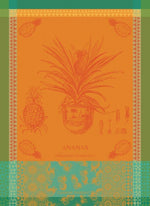 Kitchen Towel | Ananas en Pot Jaune Soleil