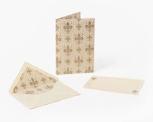 Kartos Golden Stationary Cards & Envelopes