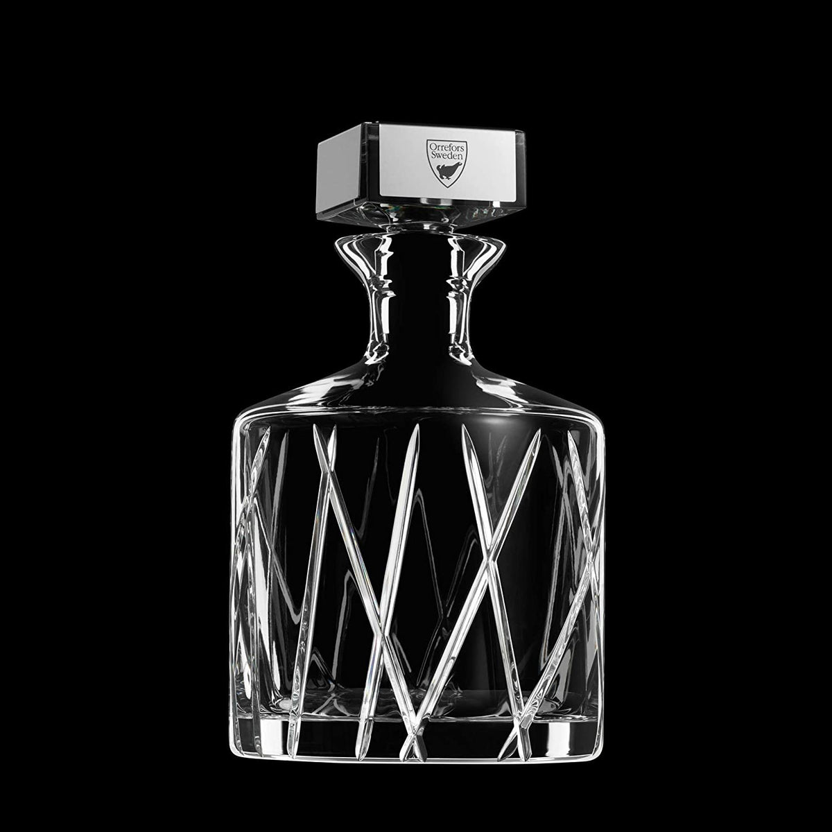 Orrefors City Crystal Decanter