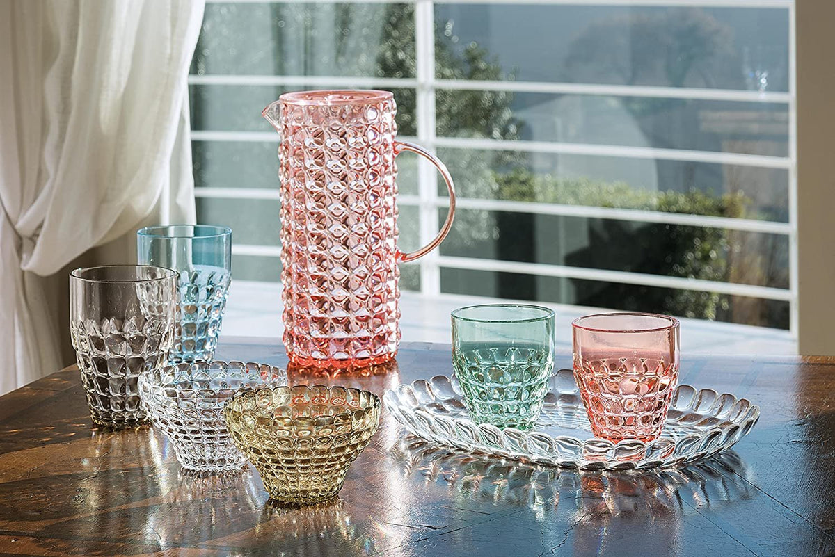 Tiffany Carafe Pitcher with Lid | Clear