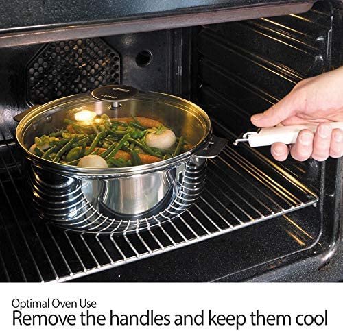 Cristel Strate Stainless Steel Saucepan Plus — 3 Qt