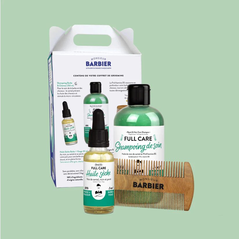 THE BARBE & CHEVEUX BOX | Beard & Hair Gift Set