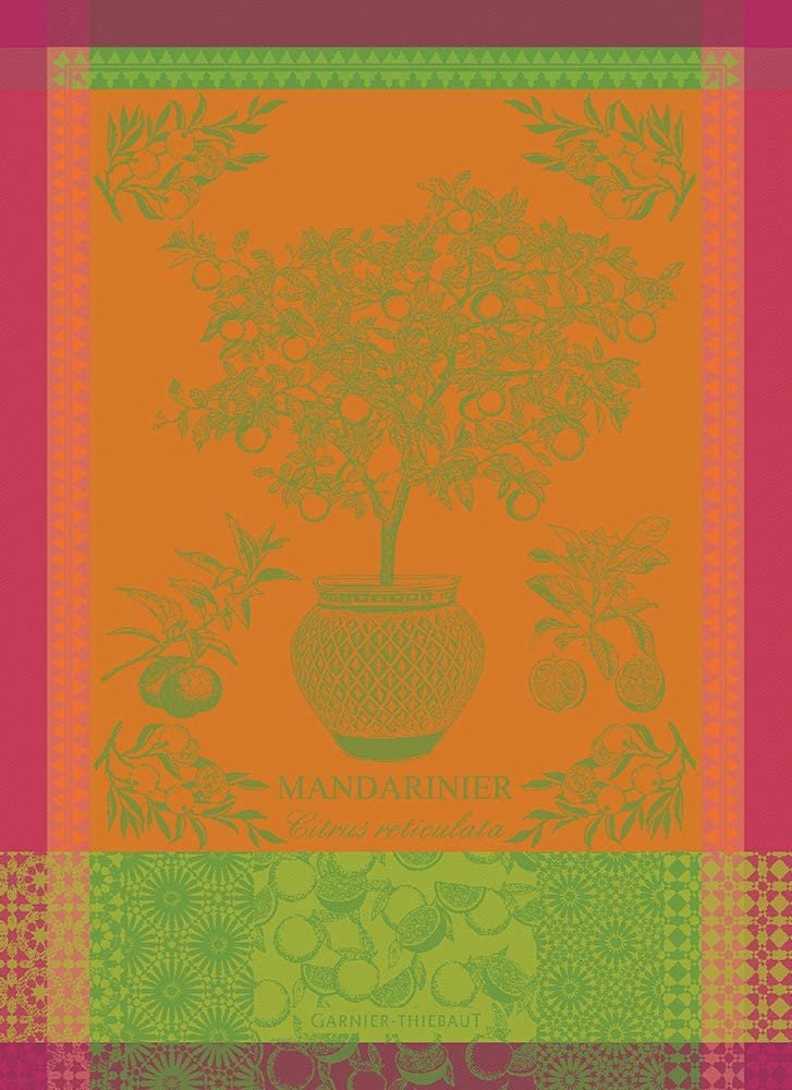 Kitchen Towel | Mandarinier Pot Orange
