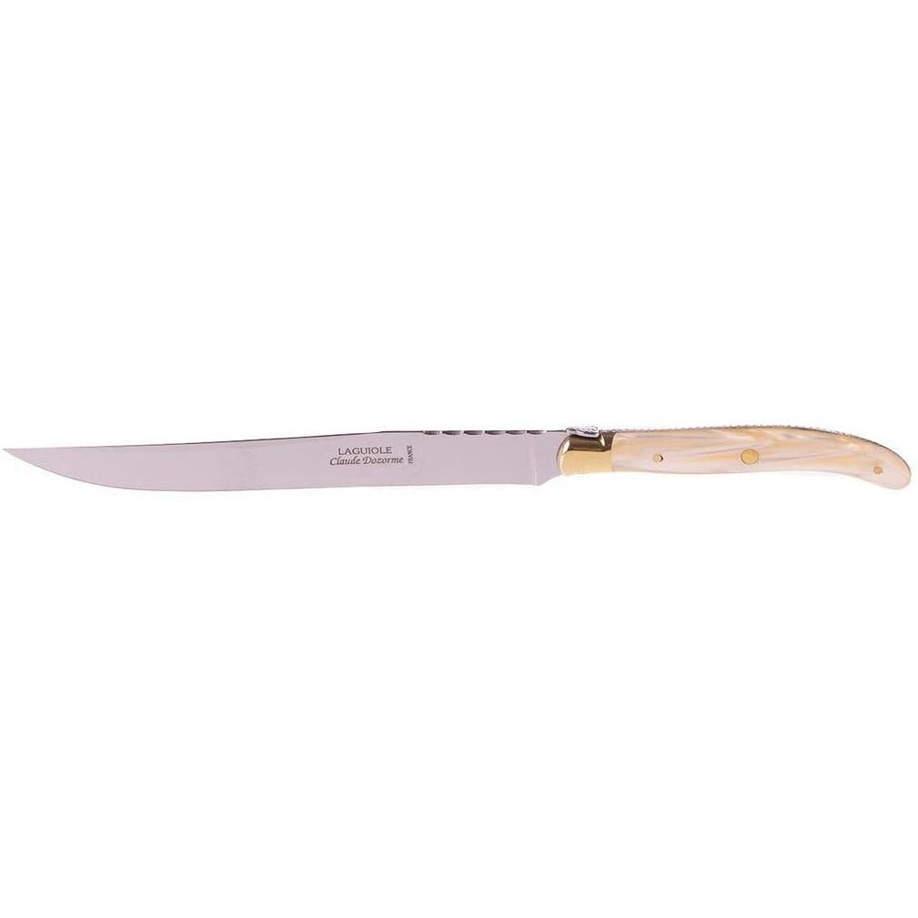 Laguiole Carving Set Natural Brass Bolster - Home Decors Gifts online | Fragrance, Drinkware, Kitchenware & more - Fina Tavola