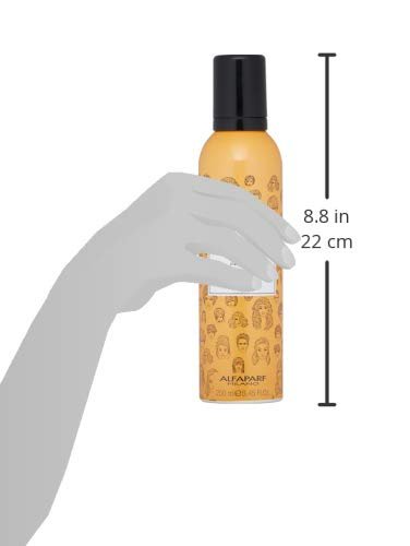 Alfaparf Milano Firming Mousse Styling Product Strong Hold Long-Lasting All Day Hold Style Stories Professional Salon Quality - 8.45 Fl Oz