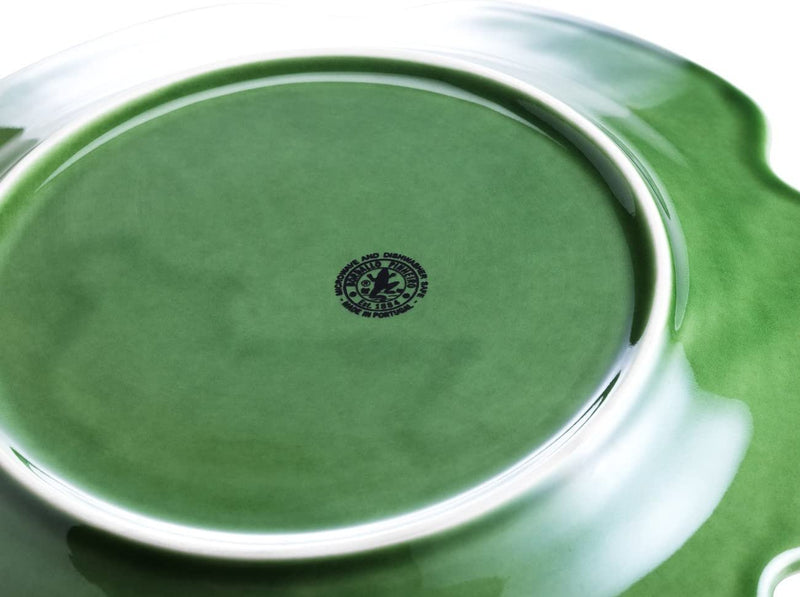 Green Cabbage Dinner Plates | Set of 4