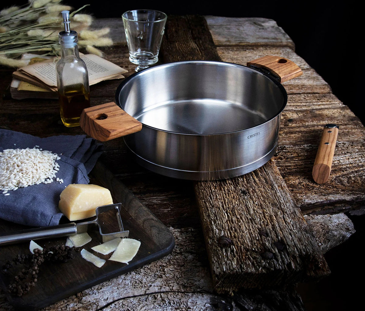 Cristel Strate Stainless Steel Sauté Pan — XL 5.5 Qt