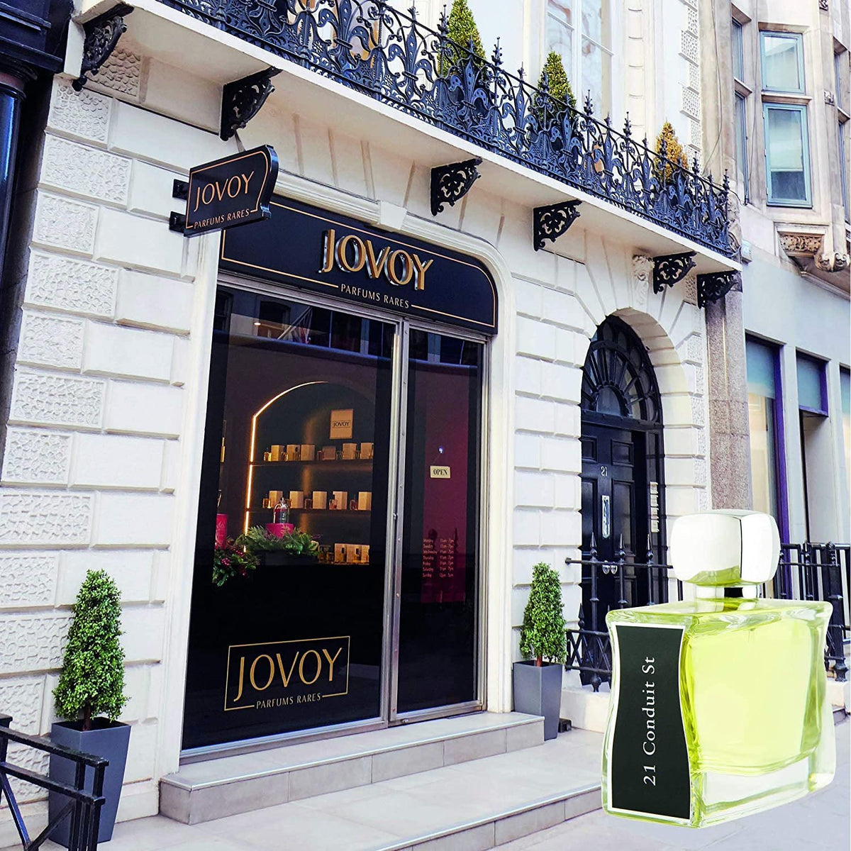 21 Conduit St. Eau de Parfum | For Men | Sophisticated Woody, Aromatic Fragrance