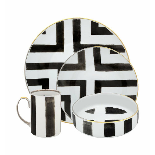 Christian Lacroix Sol y Sombra Dinnerware 4 Piece Set - Home Decors Gifts online | Fragrance, Drinkware, Kitchenware & more - Fina Tavola