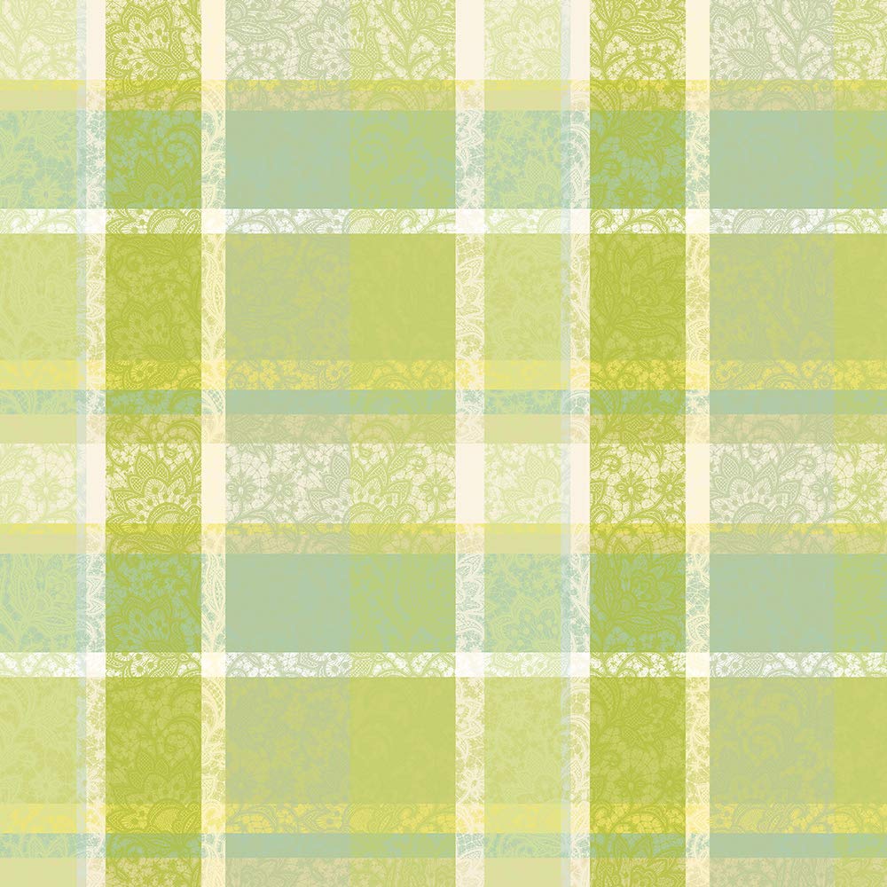 Garnier-Thiébaut Mille Dentelles Prairie Jacquard Stain-Resistant Tablecloth | 69" x 98"