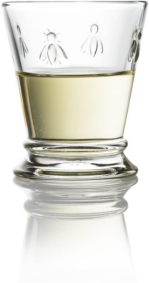 La Rochere Napoleon Bee Tumblers Clear  (9oz) | Set of 6