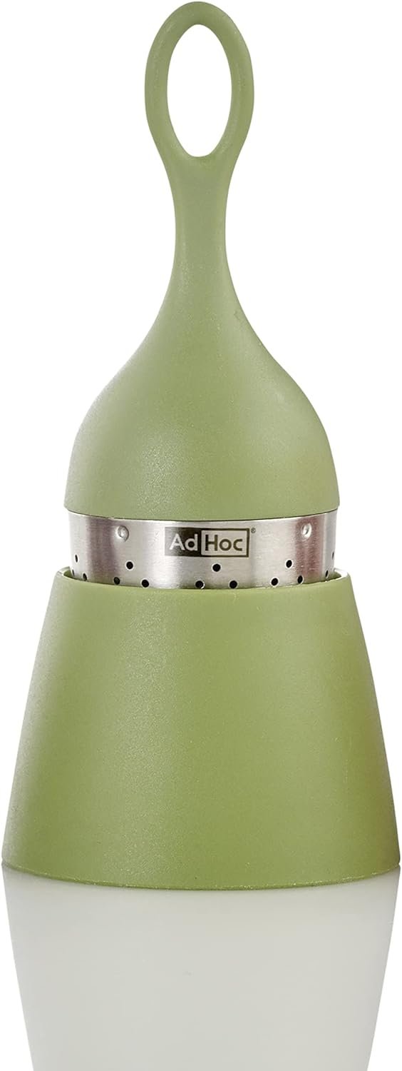 AdHoc FLOATEA Infuser Green INADHOC-TE08, (H) 130mm x (D) 40mm