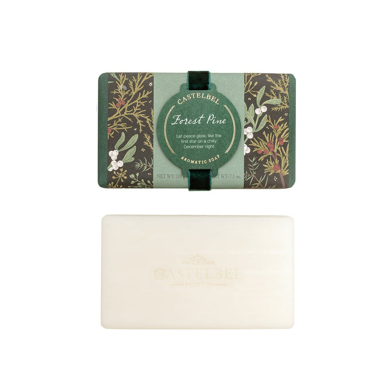 Castelbel Forest Pine Hand-Wrapped Luxury Soap Duo