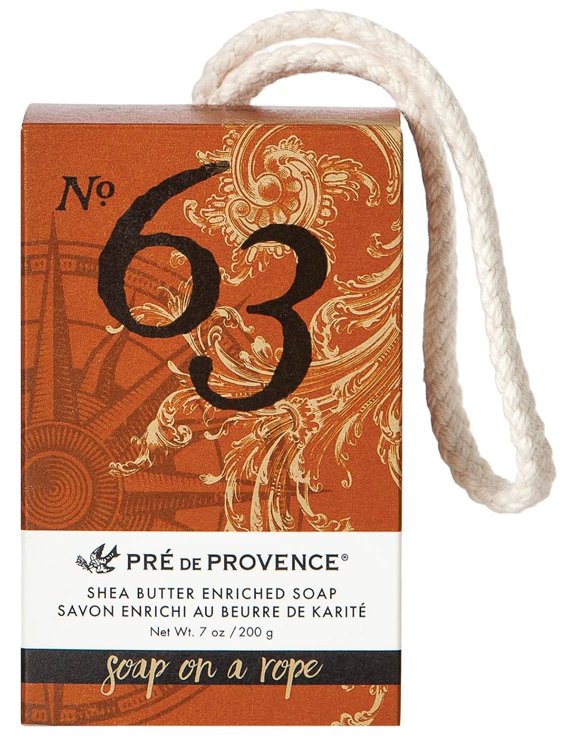 Pre de Provence No. 63 Soap, shea butter enriched lather