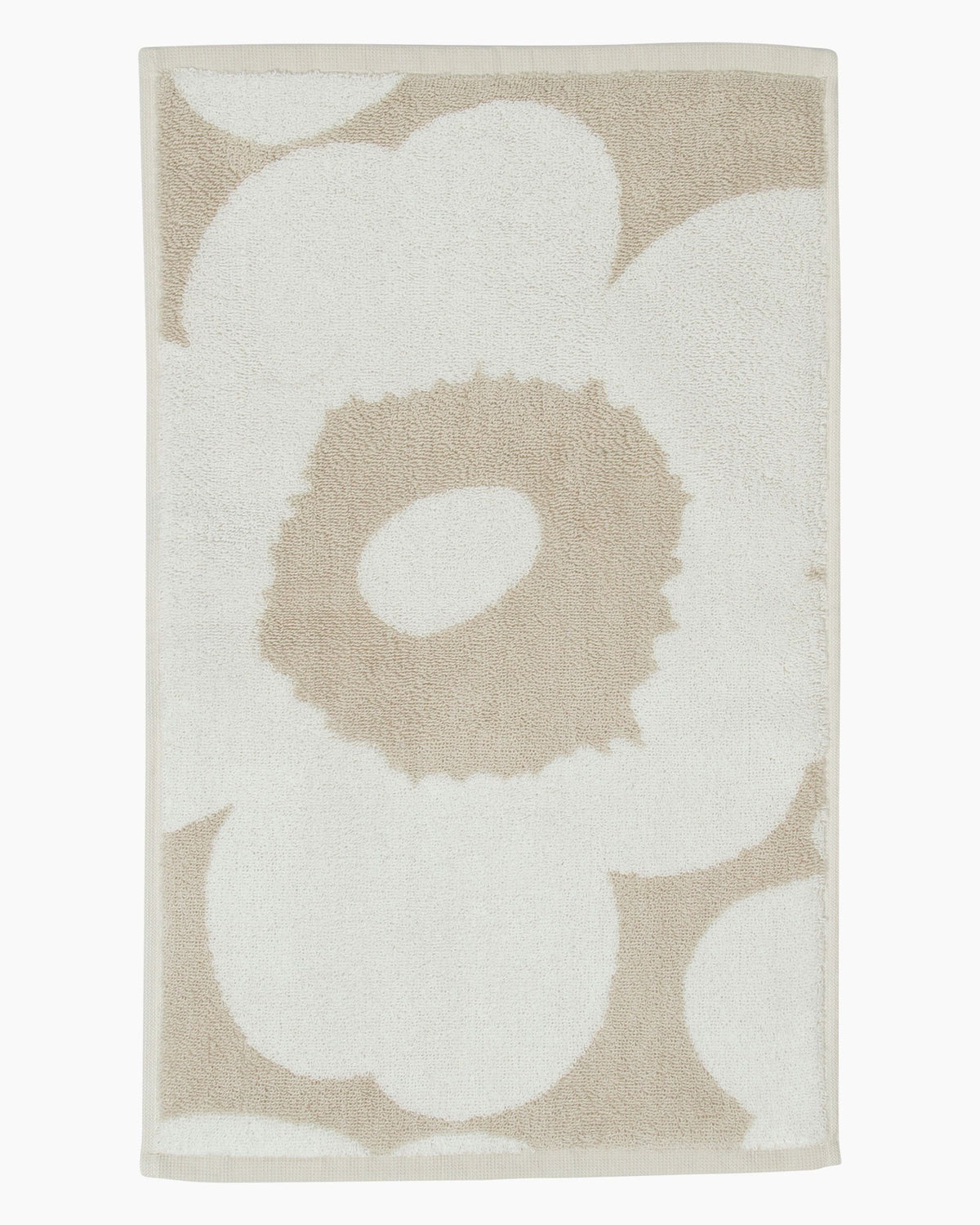 Marimekko Unikko Towel | Beige & White