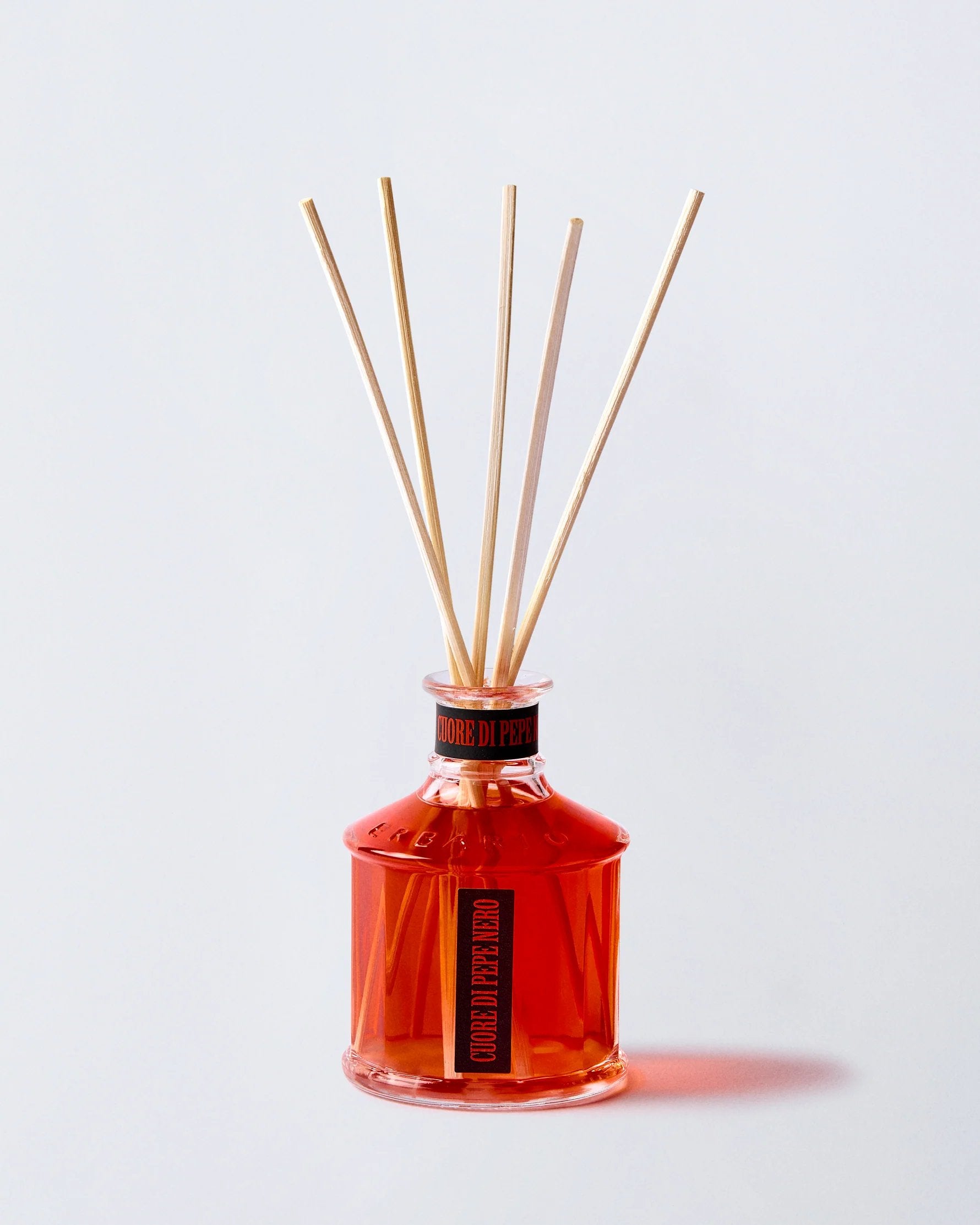 Erbario Toscano Cuore di Pepe Nero (Black Pepper) Reed Diffuser | Luxury Home Fragrance