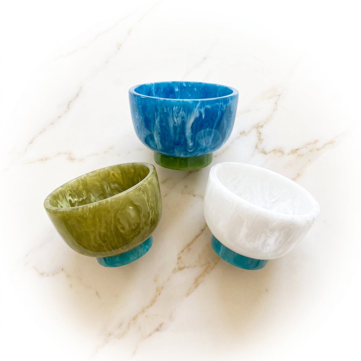Beatriz Ball RESIN Rio Small Bowl with Base | 6.5"