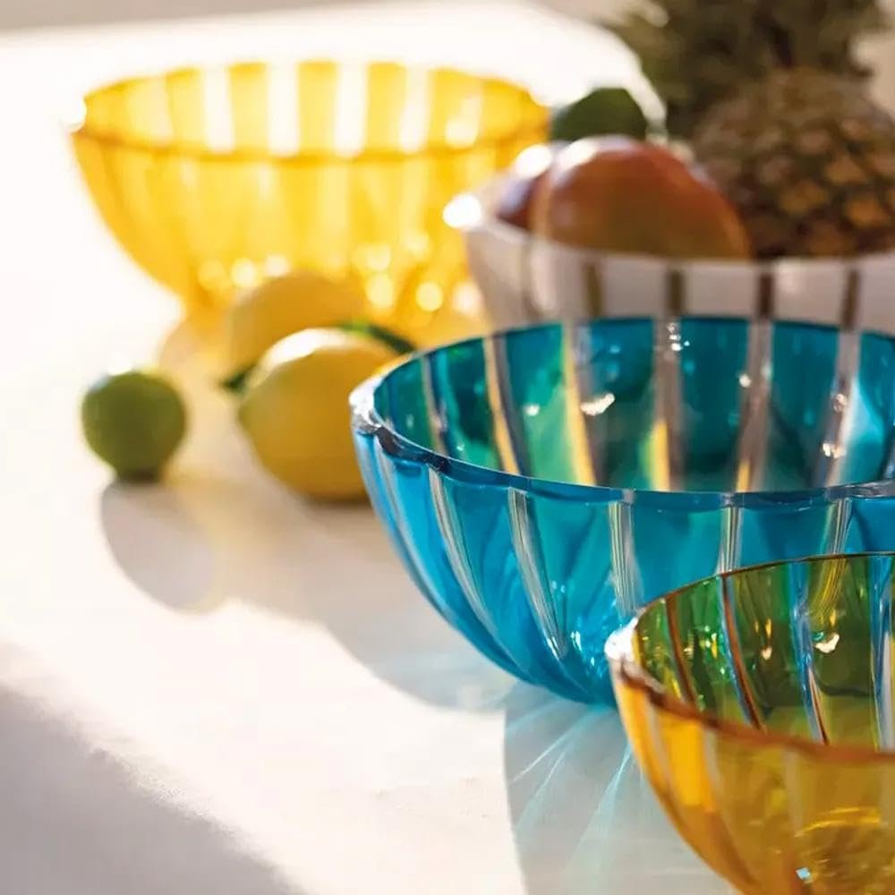 Guzzini Dolcevita Small Bowl 5 inch, set of 6, Emerald