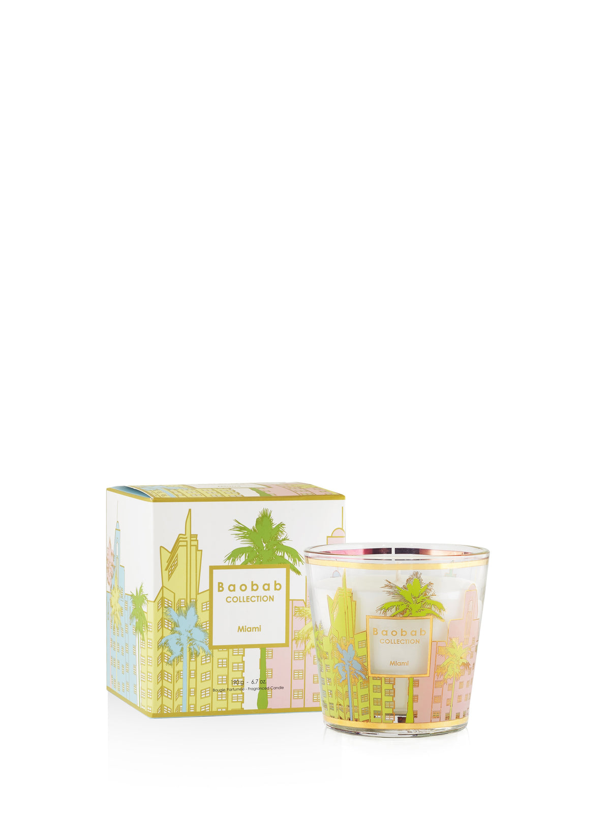 MIAMI My First Baobab Luxury Scented Candle | Solar & Aquatic Fragrance