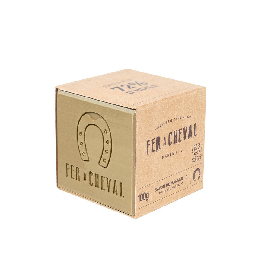Fer à Cheval Pure Olive & Rose Petals Gift Box | Marseille Soap Collection | 4-Piece Set