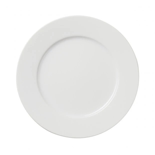 Les Essentiels Alaska Dinner Plate White Porcelain | 10.25" D