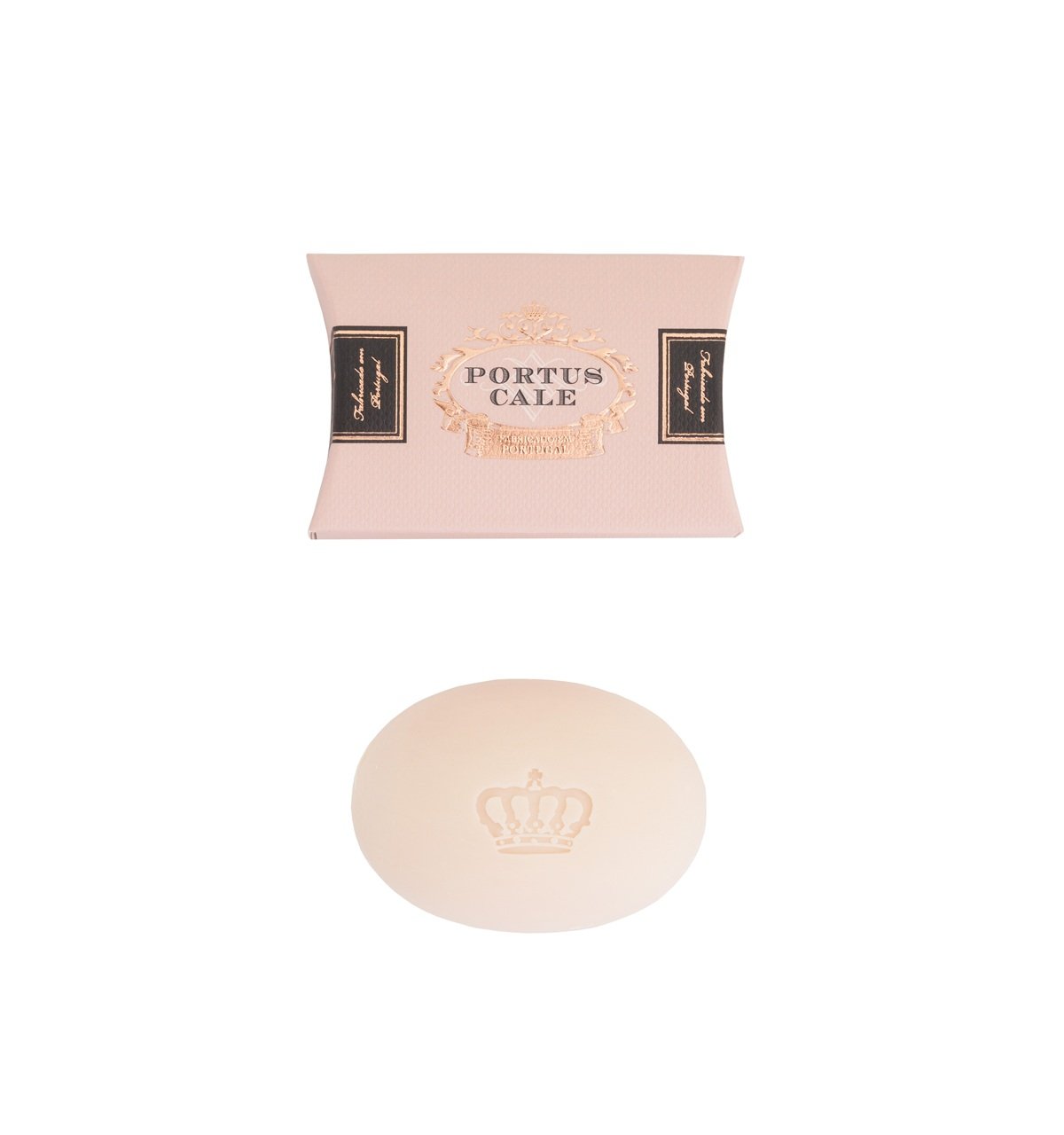 Portus Cale Rose Blush Triple Milled Bar Soaps | Set of 3 | Lotus Flower & Red Berries