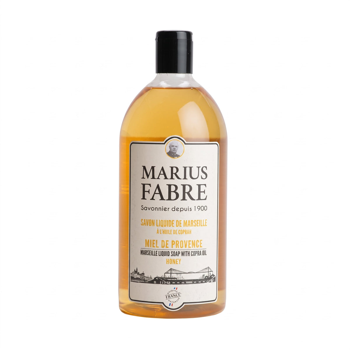 Marius Fabre Marseille Liquid Soap Refill, Heather Honey, 1L