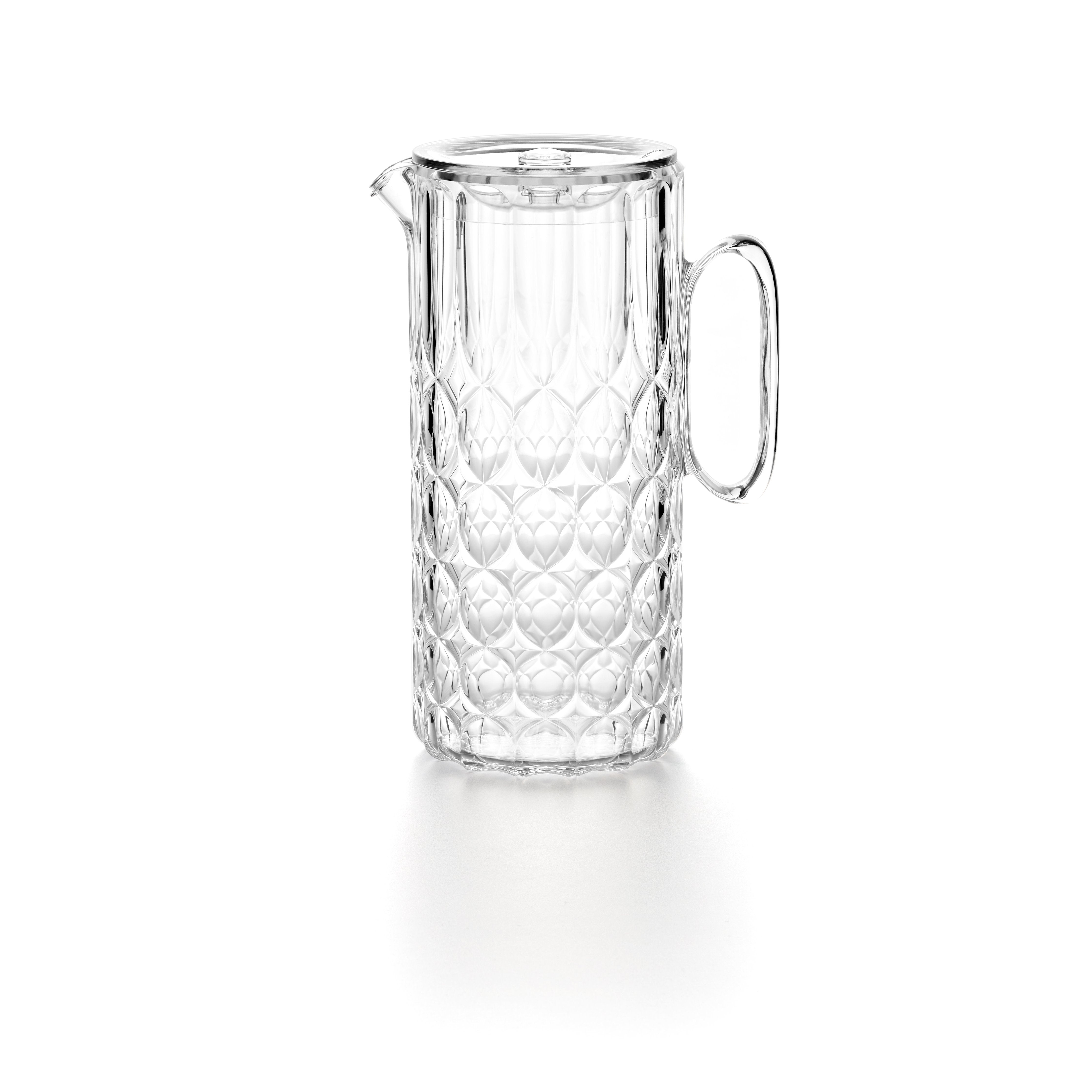 Vanity Acrylic Pitcher with Lid | Clear