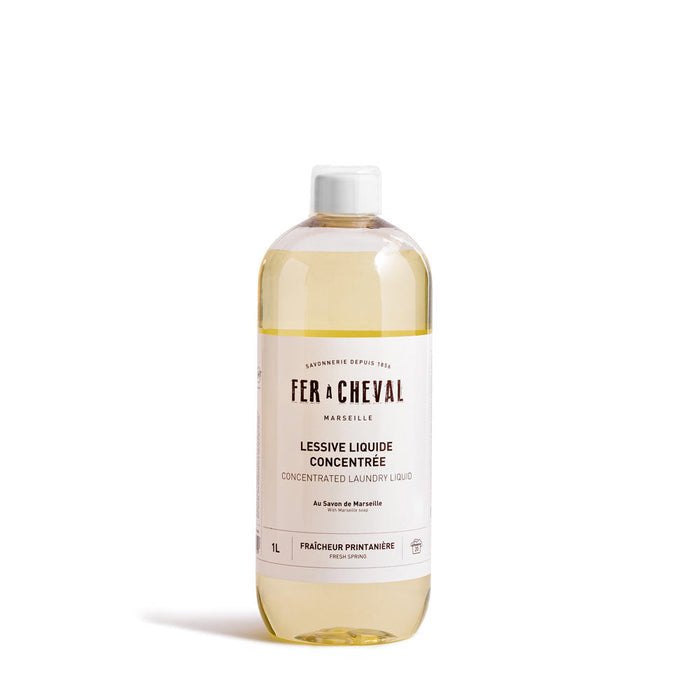 Fer a Cheval Laundry Liquid 1L Showing 99 Percent Natural Origin Eco Friendly Formula