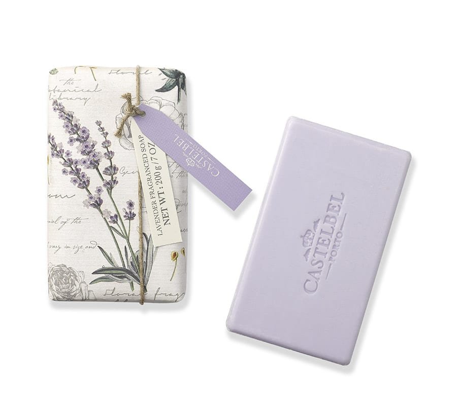 Castelbel Botanical Lavender Soap Bar 200g Portugal